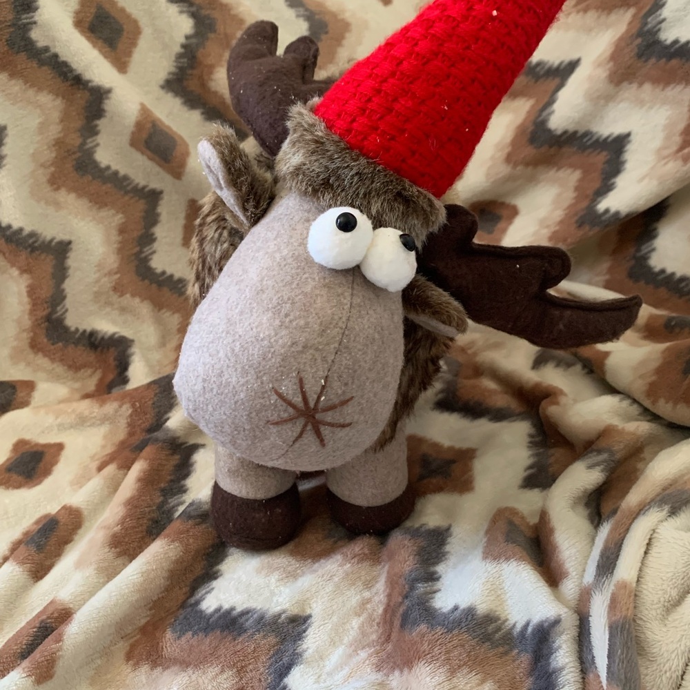 Bug-eyed Whimsical Reindeer